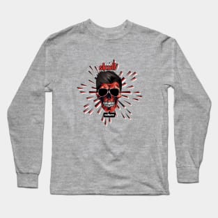 Red Skull Culture, Festival t-shirt, Unisex t-shirt, tees, t-shirts, t-shirts for him, t-shirts for her, gift ideas, summer tees, skull tees Long Sleeve T-Shirt